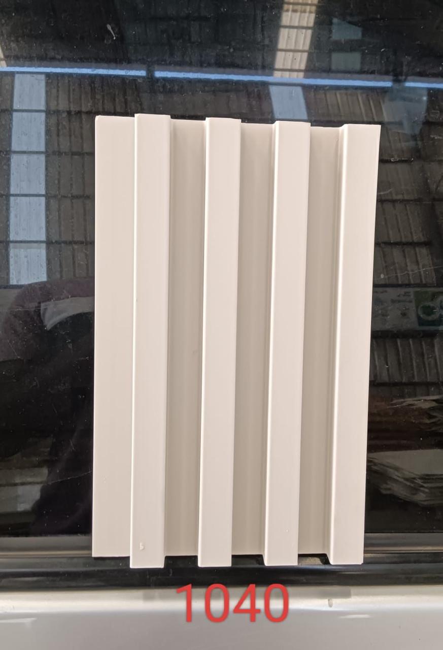 Fluted wall panel